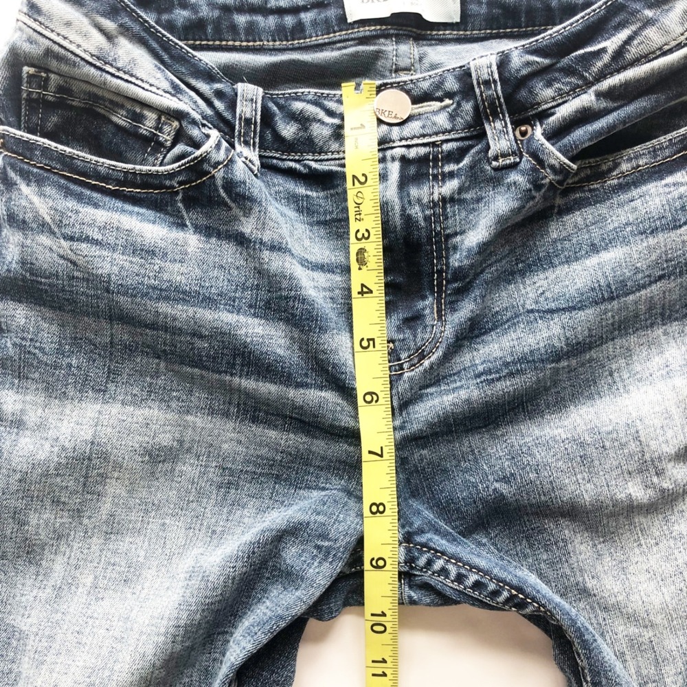 BKE Jeans Womens 27 Stella Mid-Rise Slim Fit Bootcut Jeans Medium Wash Western - Picture 9 of 10